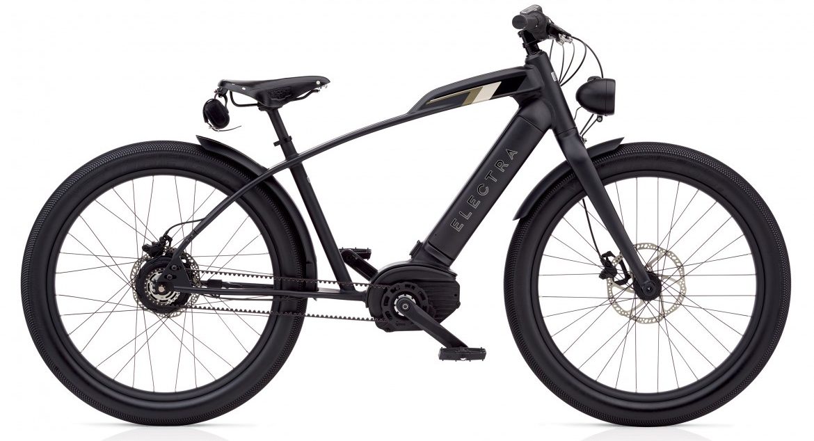 New belt-drive 28 mph electric bicycle from Electra offers cafe racer ... - Electra Cafe Moto Go E1555875856979