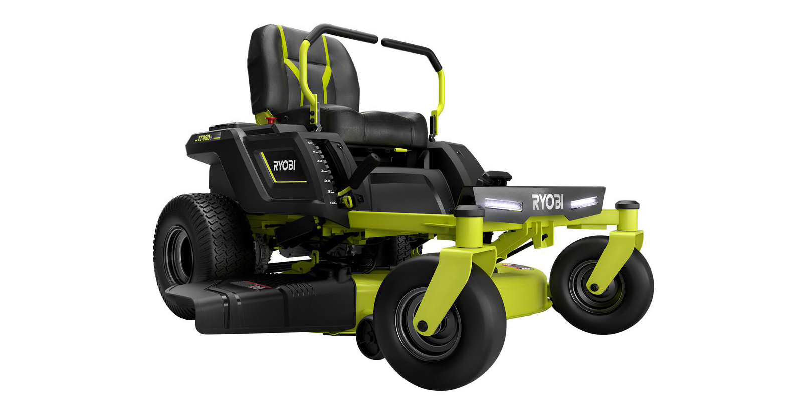 Ryobis 42 Inch Electric Zero Turn Riding Lawn Mower Is 400 Off Plus