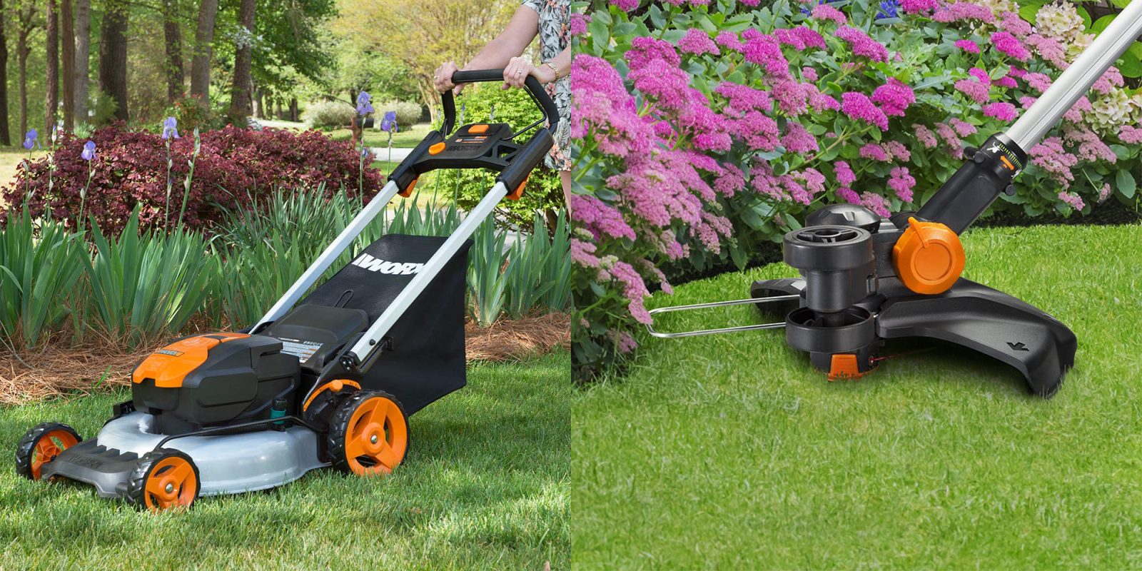 WORX Electric Lawn Mower and Trimmer