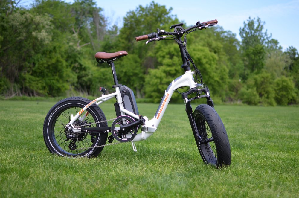 RadMini Step-Thru folding electric fat bike review, a powerful little