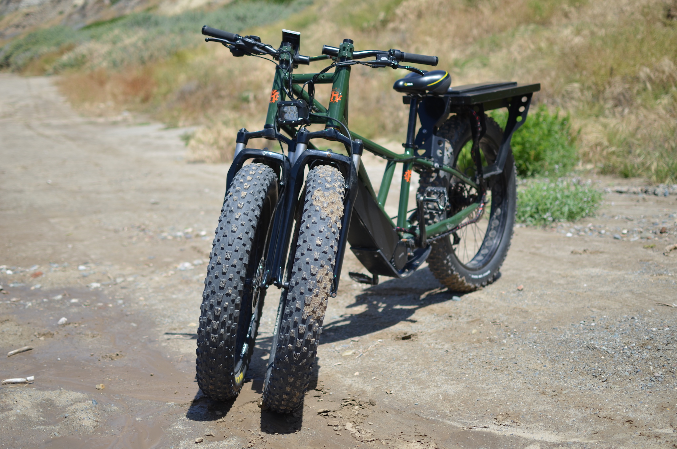 off roading bicycle