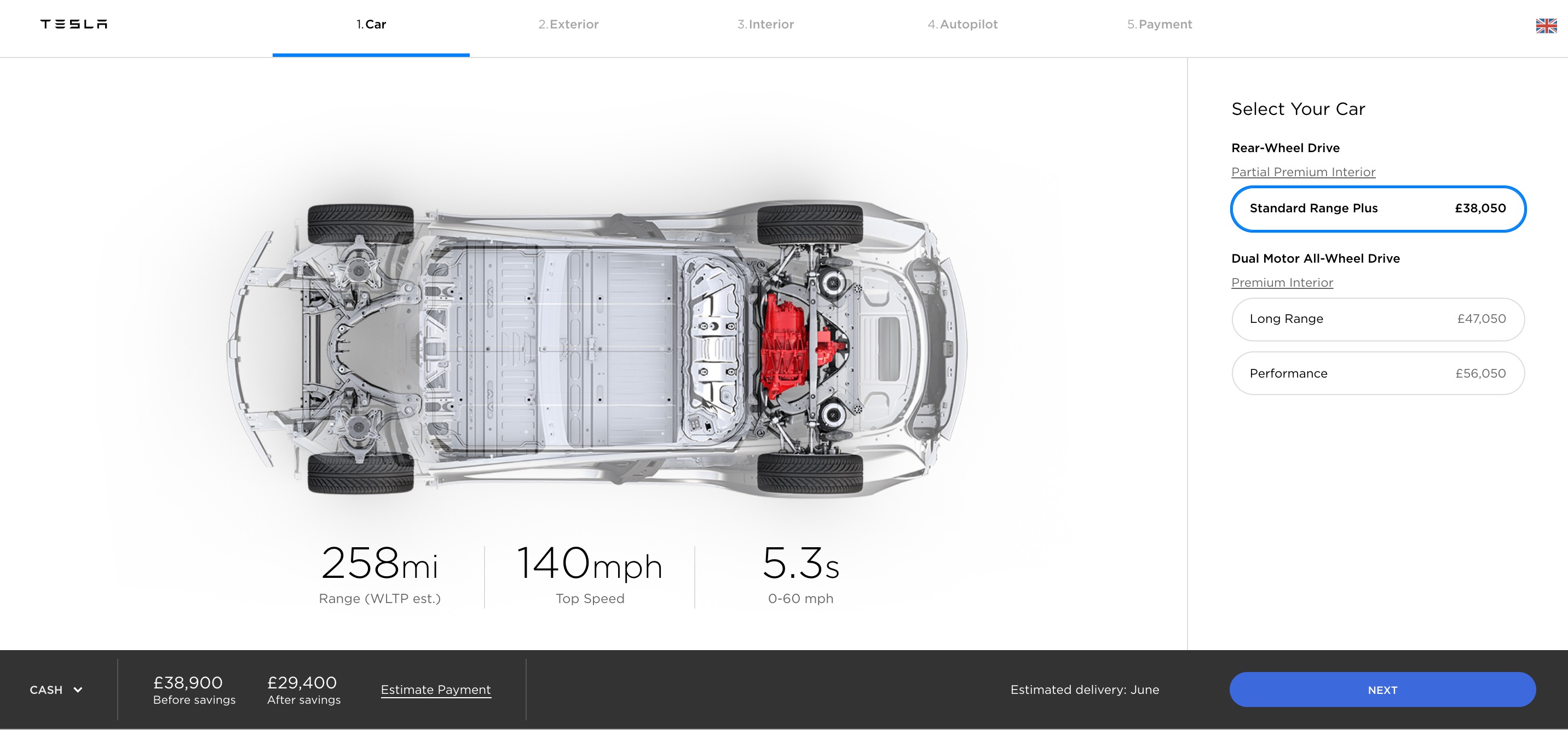 Tesla Launches Model 3 Rhd In Uk Starting At 38000 Electrek