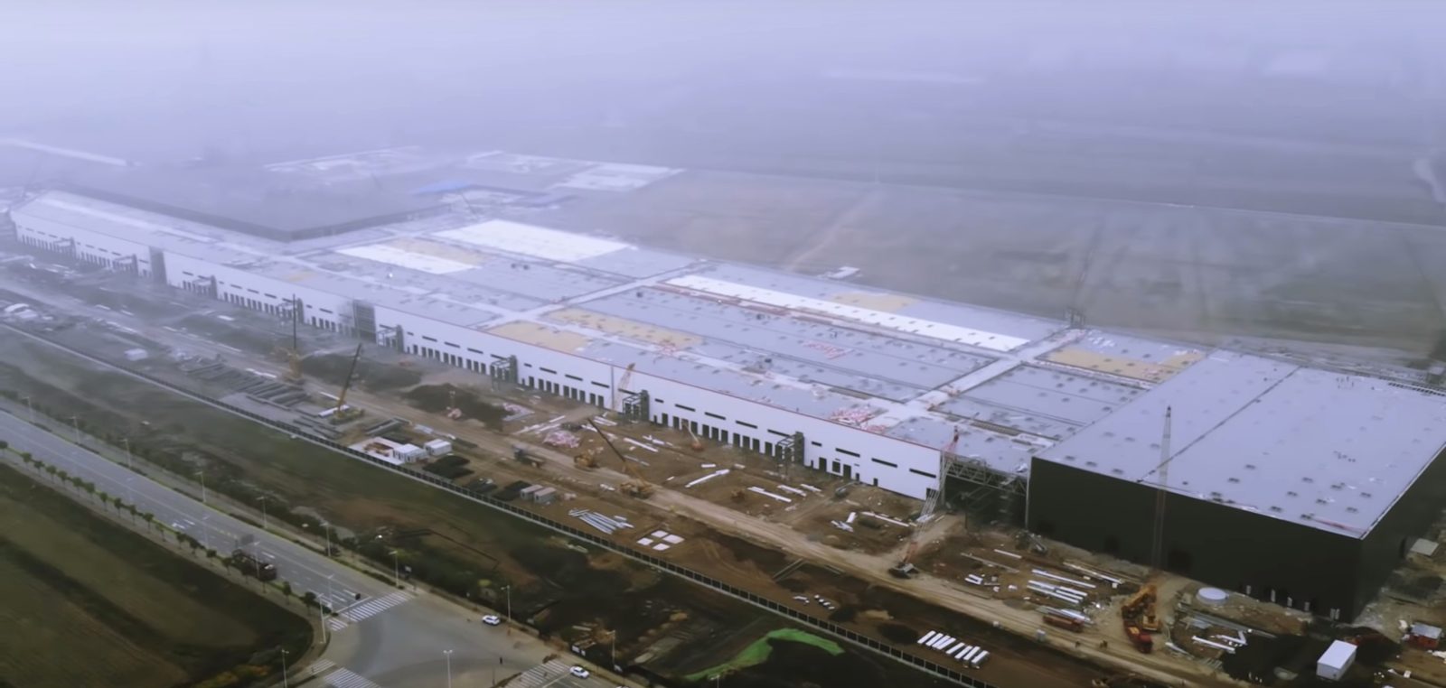 photo of Tesla Gigafactory 3 building in Shanghai looks almost complete image