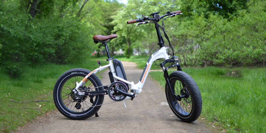 RadMini Step-Thru folding electric fat bike review, a powerful little