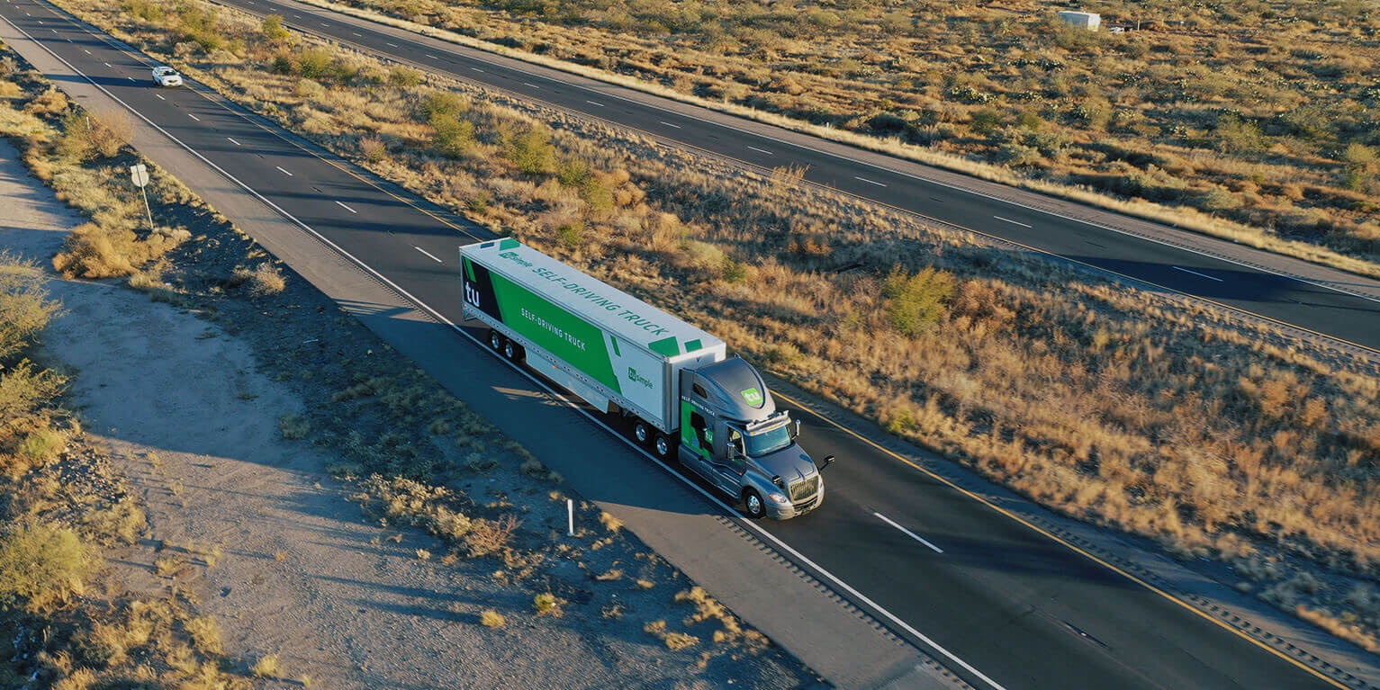 TuSimple's self-driving truck is working for USPS