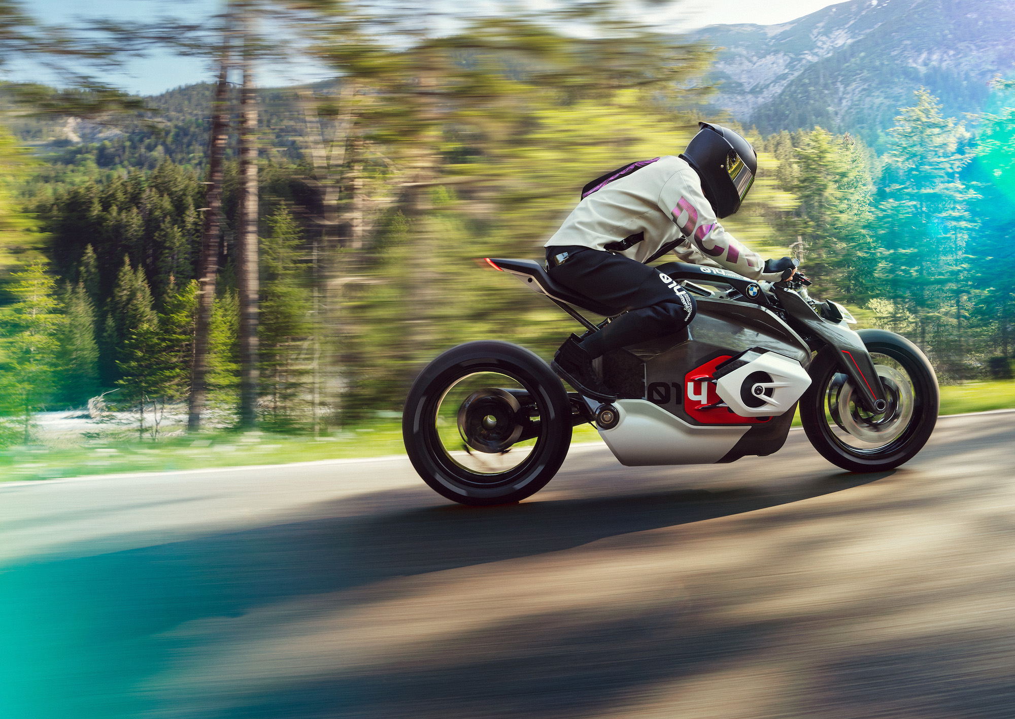 BMW unveils its latest electric motorcycle concept: The Vision DC ...