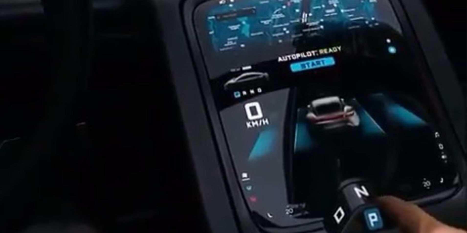 Porsche Taycan interior and user interface leaks with 'Autopilot