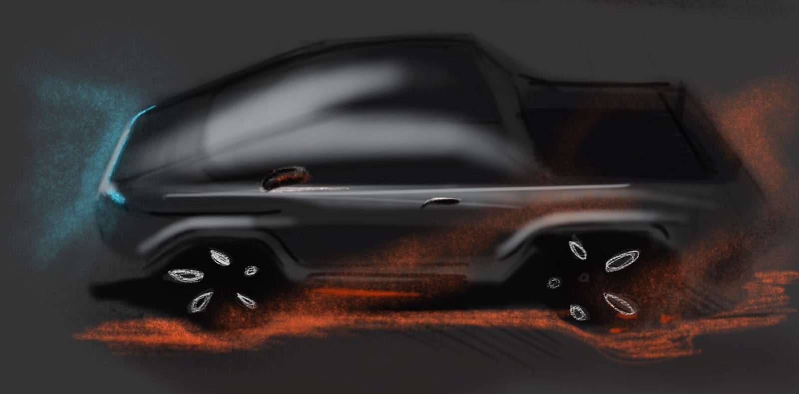 Tesla Pickup Truck Imagined Based On New Teaser Info Electrek