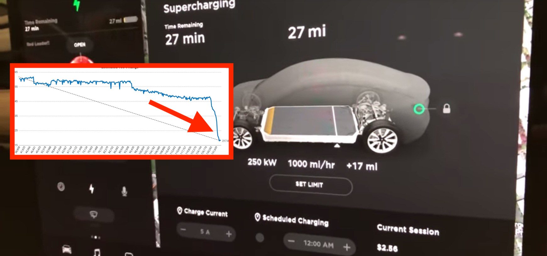 international detaljer forsendelse Tesla owners see battery range drop after software update to 'improve  longevity' | Electrek