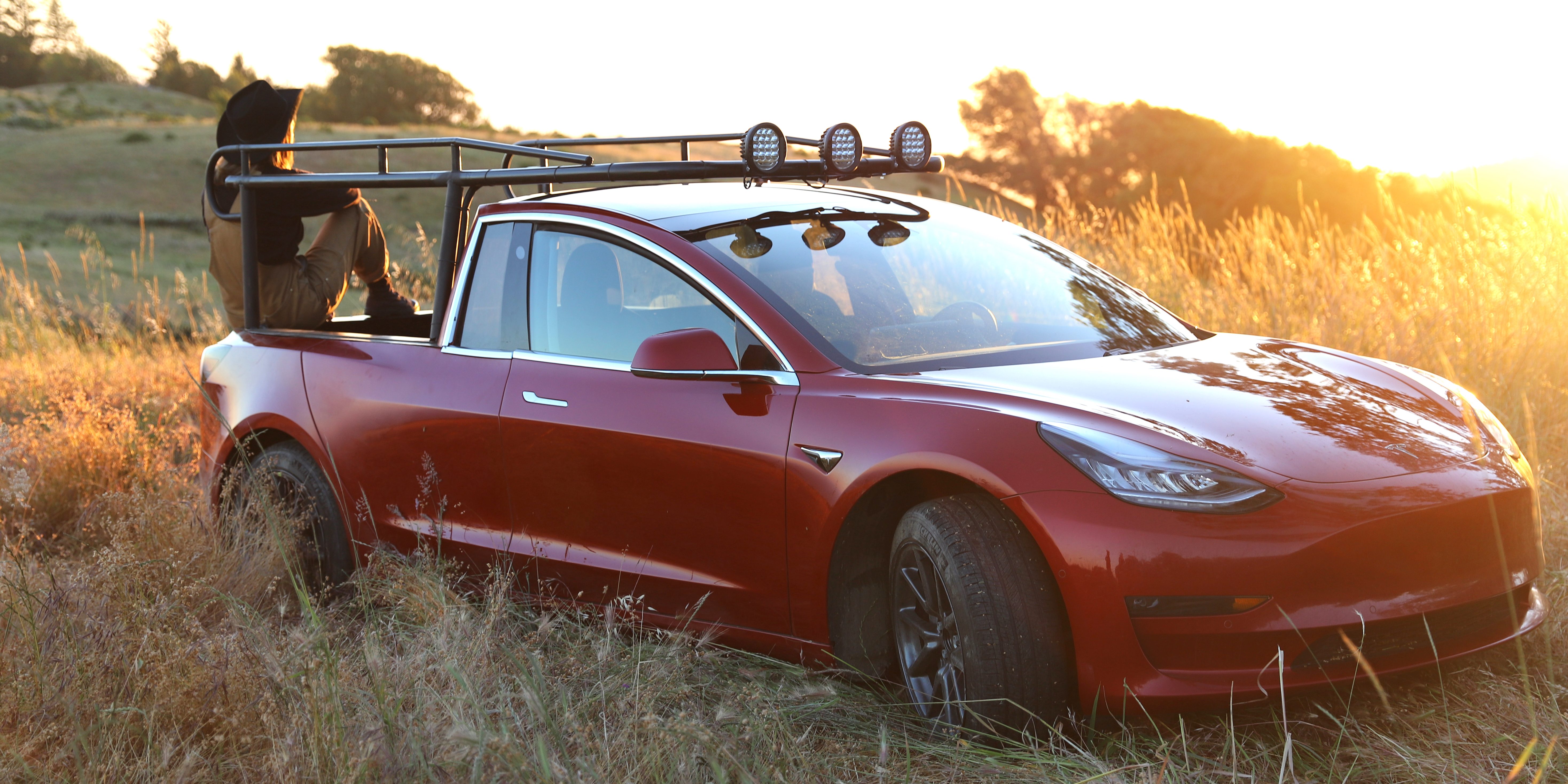 The first Tesla Pickup truck is here - sort of - Electrek