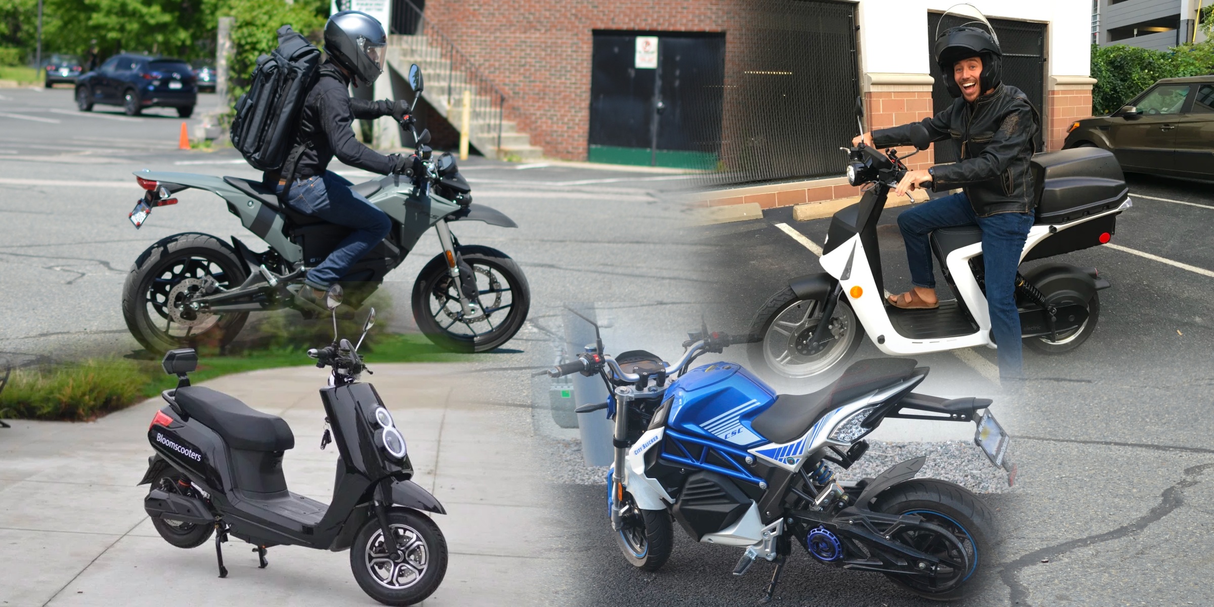 electric motorcycles and scooters