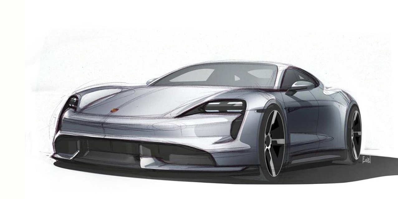 Porsche shows off gorgeous Taycan production model ...