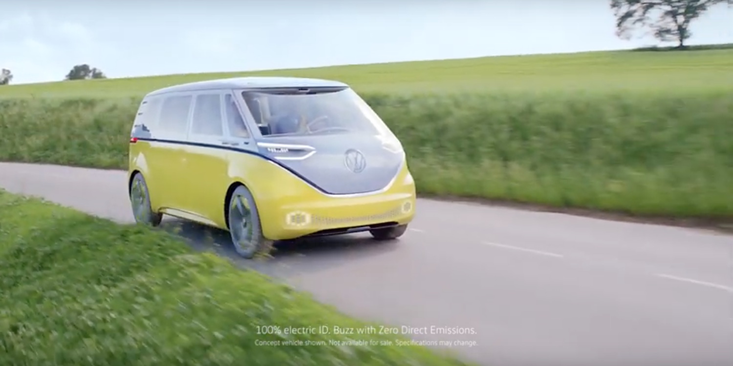 vw id buzz commercial