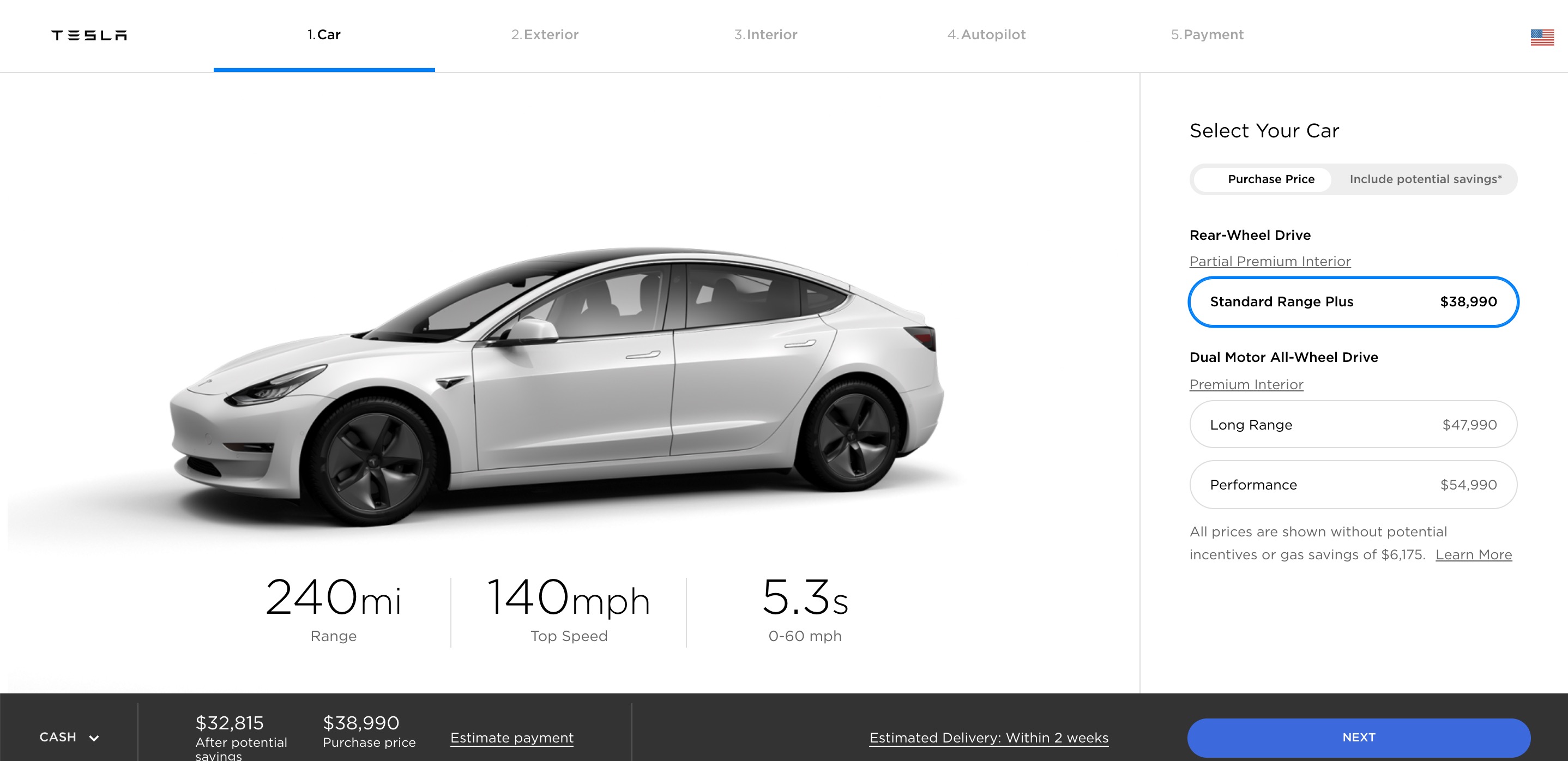 Tesla updates pricing and options across lineup, discontinues several