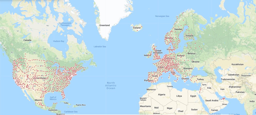 photo of Tesla updates map of upcoming Supercharger stations – showing where it’s going next image