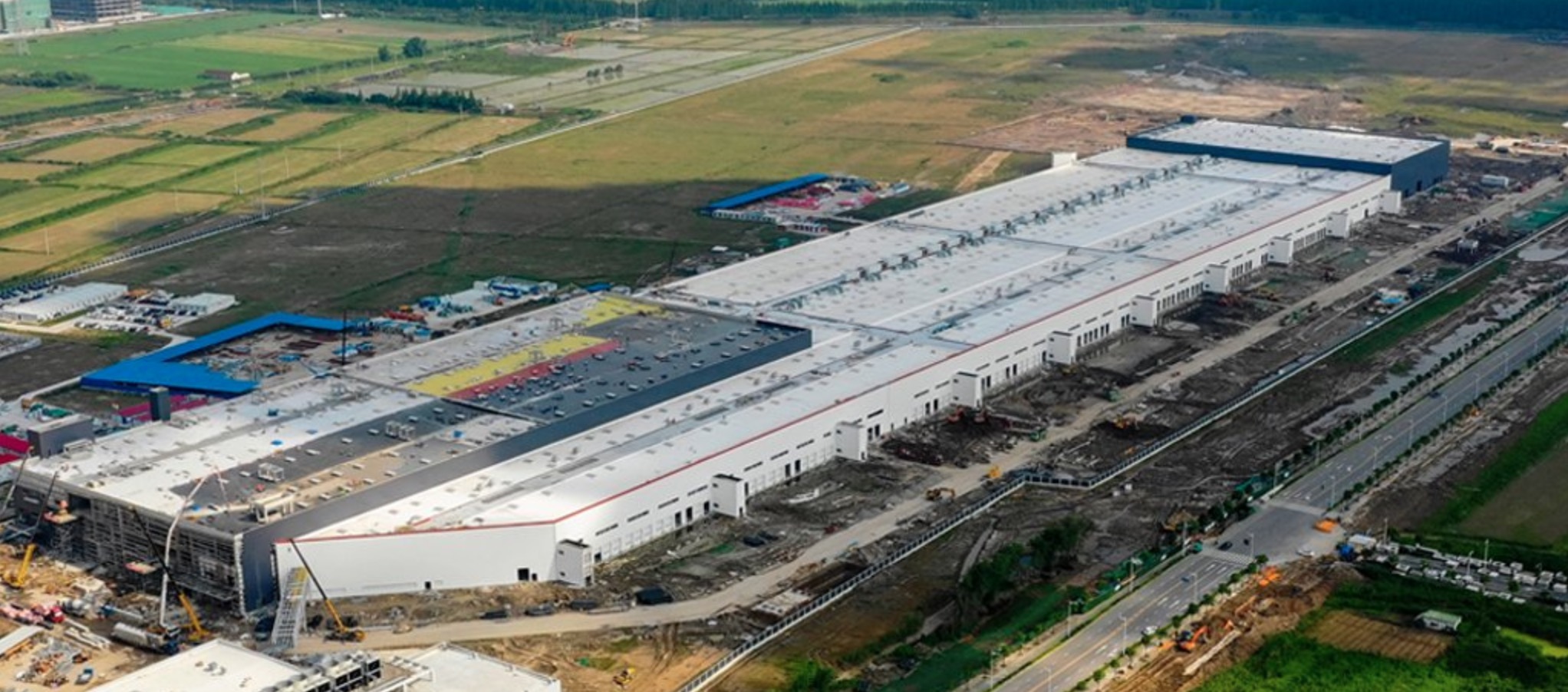 Tesla Releases Picture Of Gigafactory Shanghai, Latest Drone Video ...