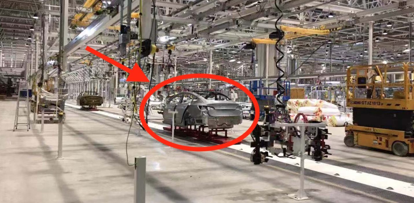 Tesla Gigafactory 3 Leaked Images Show Model 3 Production Setup Tests ...