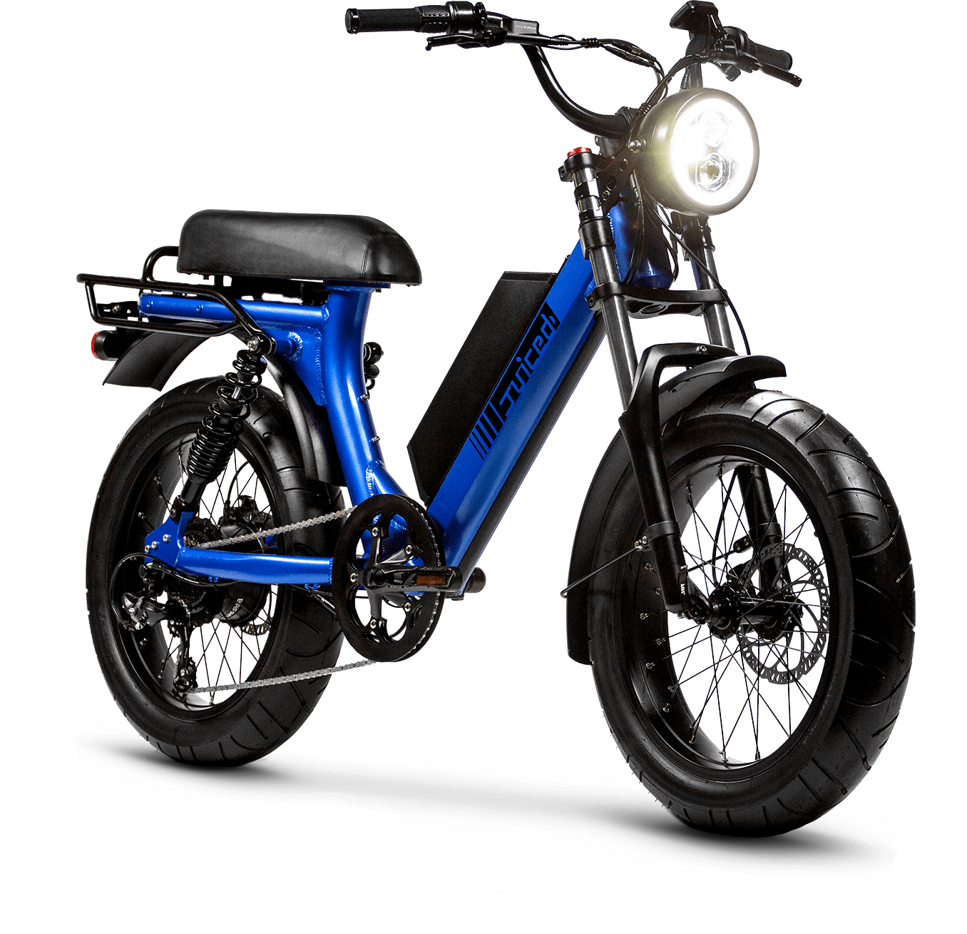 Juiced Scorpion electric moped offers 28 mph speed and 75 mile range