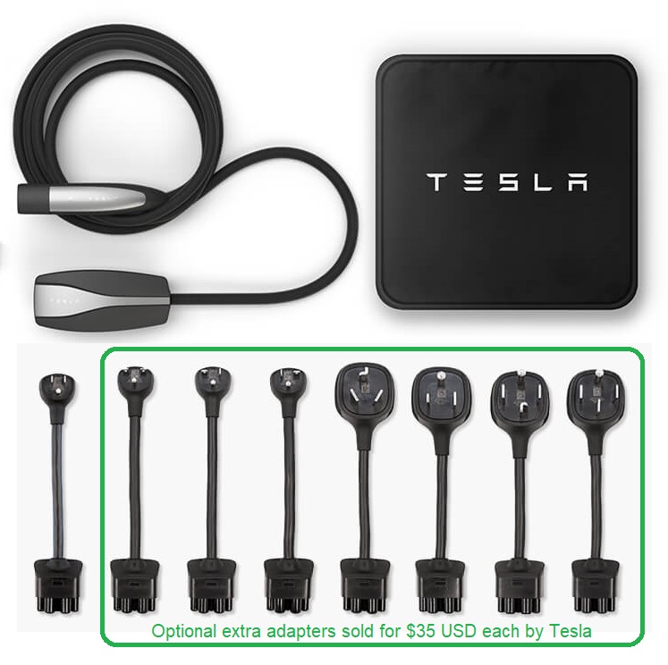 Tesla Gen2 UMC tesla charging cable