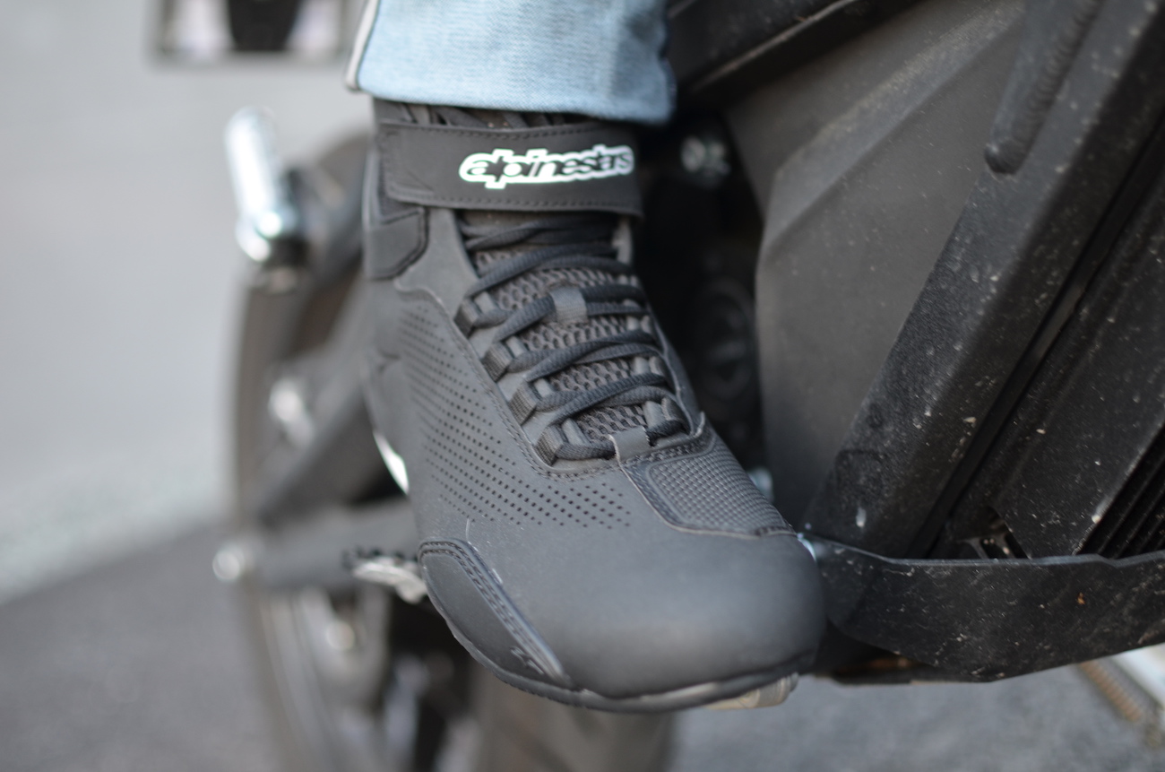alpinestars sektor waterproof motorcycle shoes