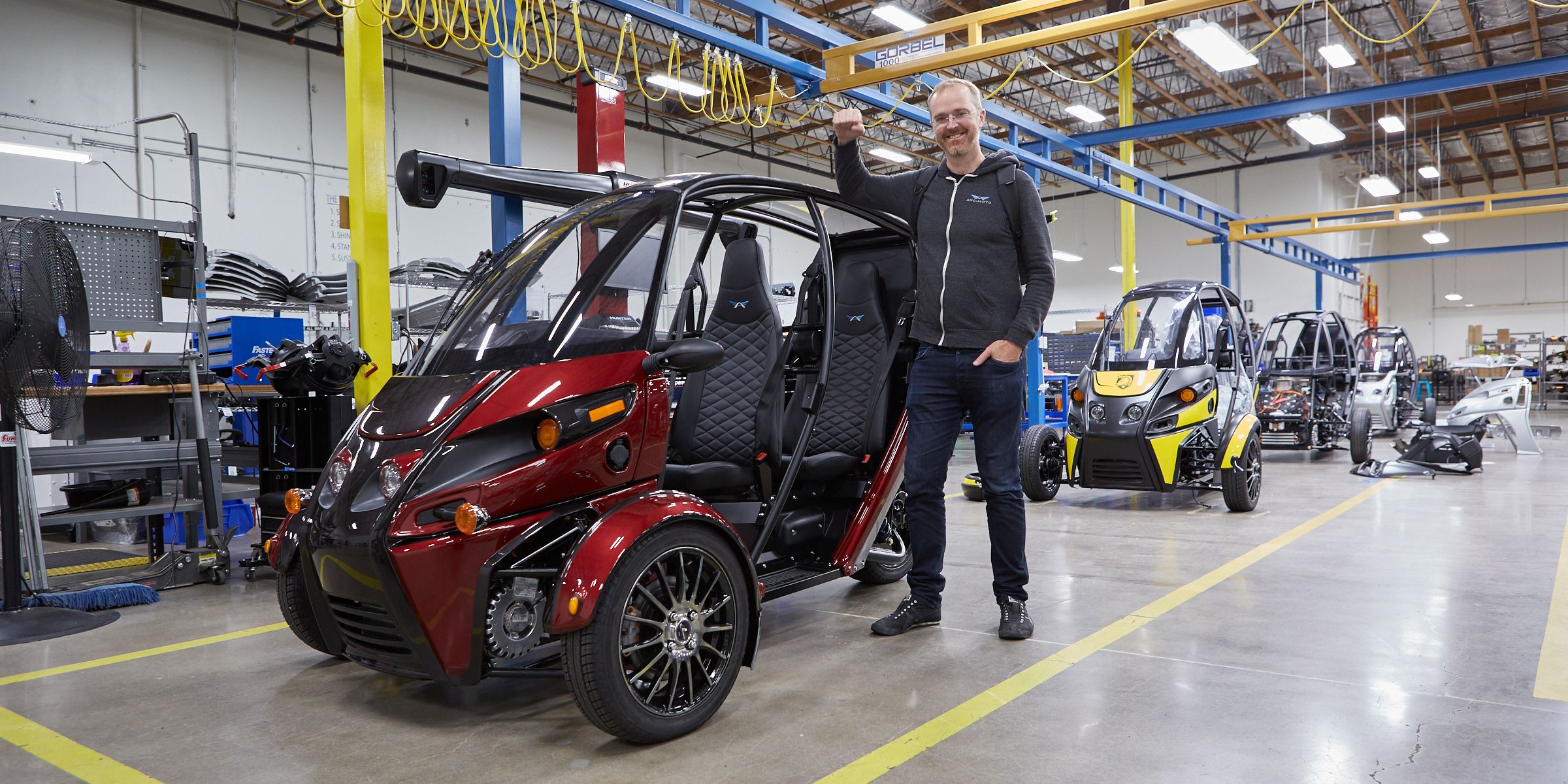 Arcimoto's USbuilt, 3wheeled electric car prepares to go global