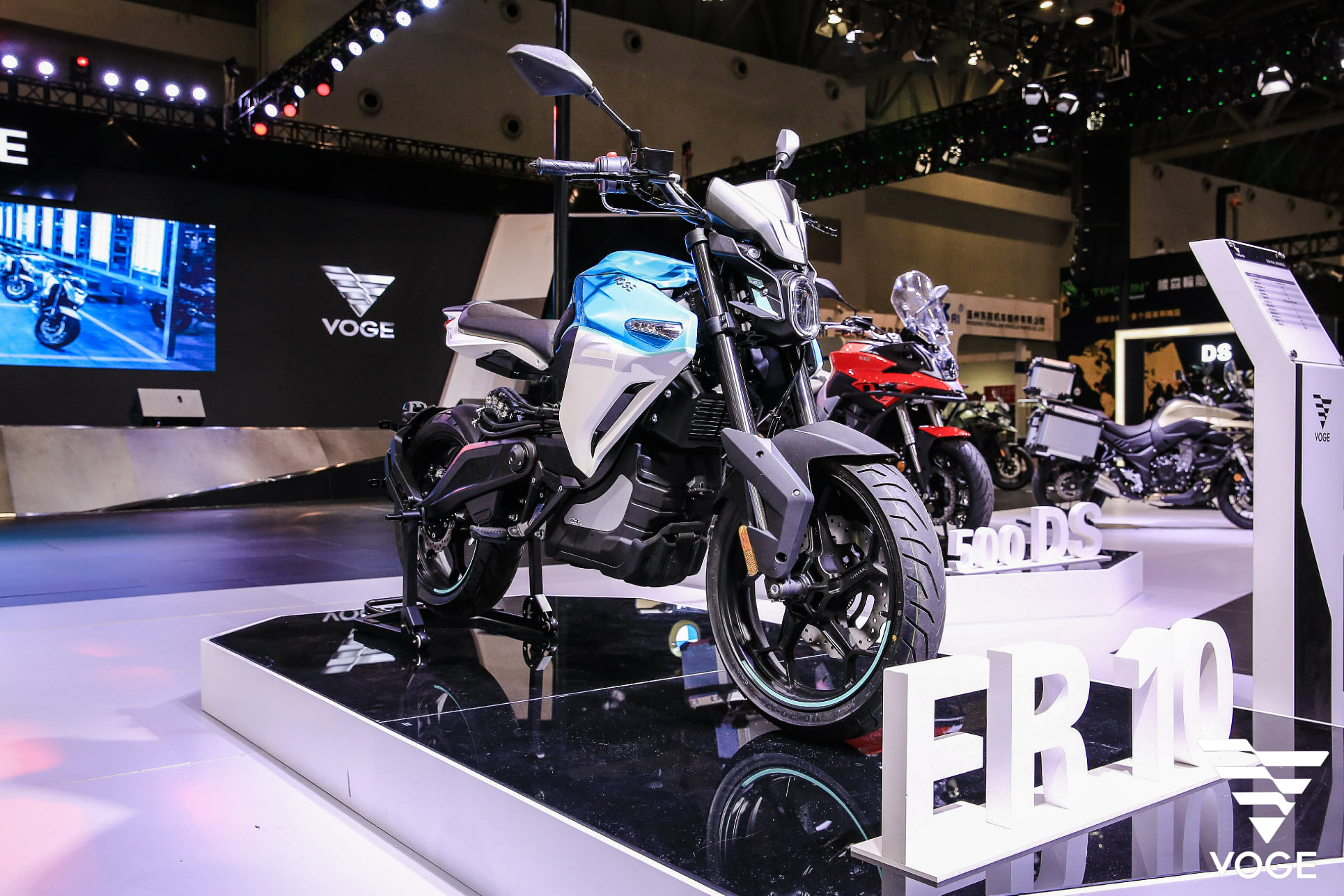 VOGE ER 10 previously SurRon White Ghost unveiled as 62 mph e moto