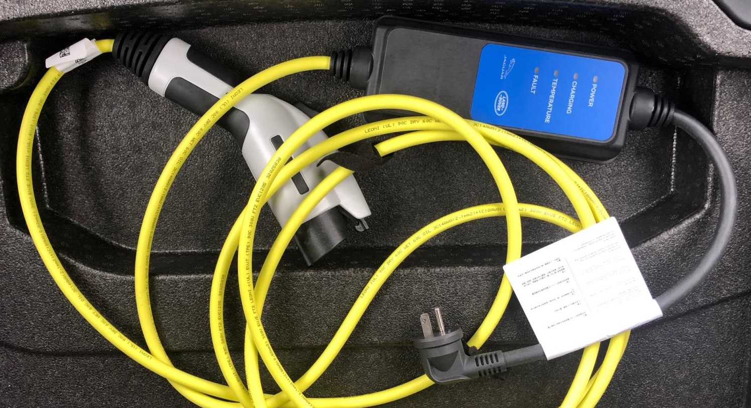 Review: rating OEM's EV charging cords (Tesla, Audi get A's; GM, Jaguar ...