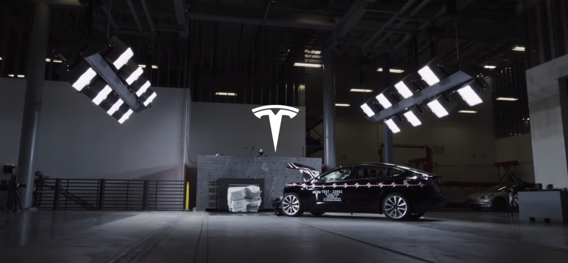 Tesla Releases First Look Into Its Crash Lab Electrek