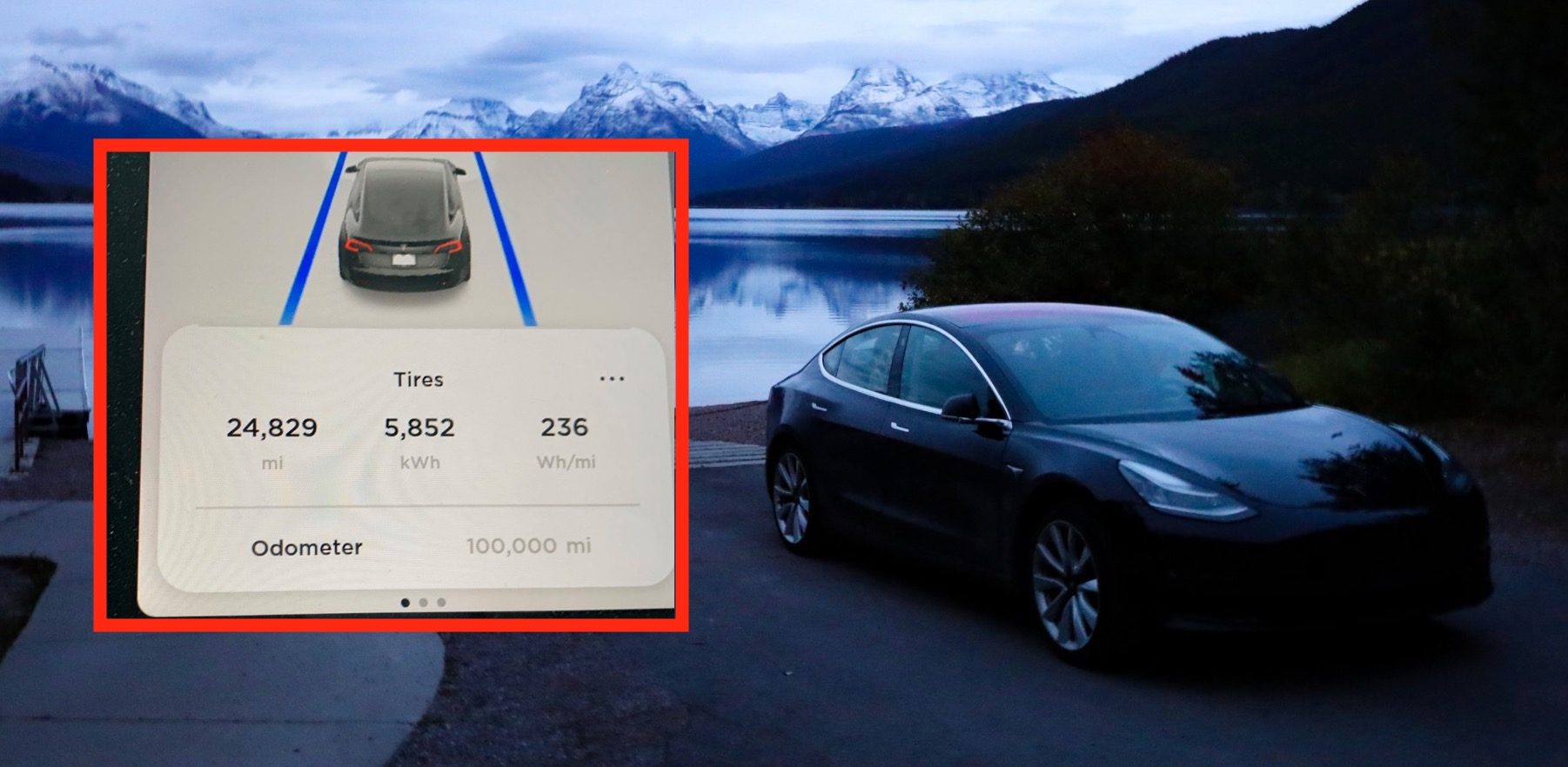 Tesla Owner Becomes First To Push Model 3 To 100 000 Miles Here S How It S Doing Electrek