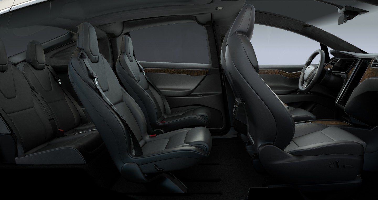 Tesla updates Model X with new front seats for more space and seat