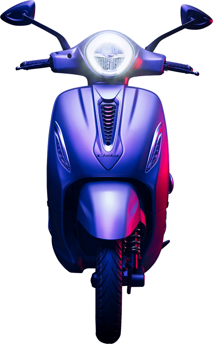 Chetak electric scooter unveiled by Bajaj with Vespa inspired design notes