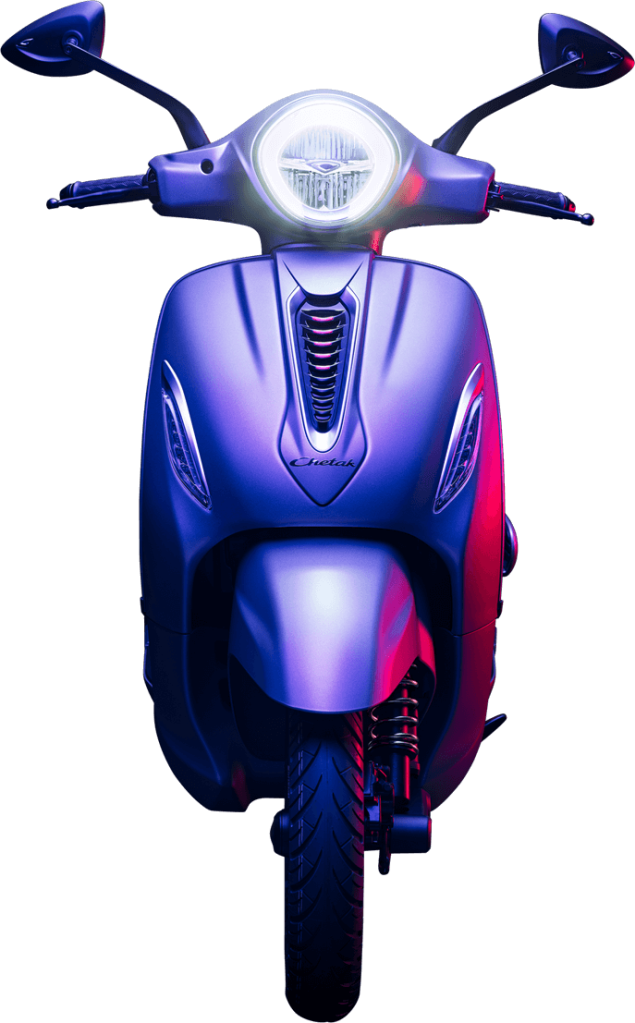Chetak Electric Scooter Unveiled By Bajaj With Vespa Inspired