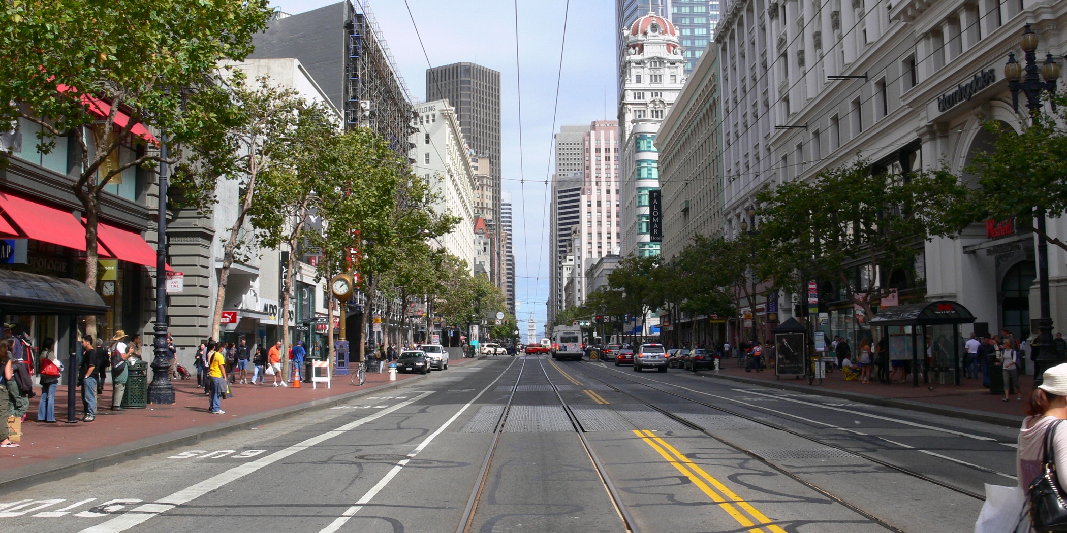 San Francisco Chronicle on X: In San Francisco, the Market Street