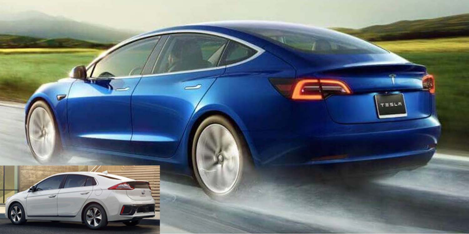2020 Tesla Model 3 beats Hyundai IONIQ to most efficient EV