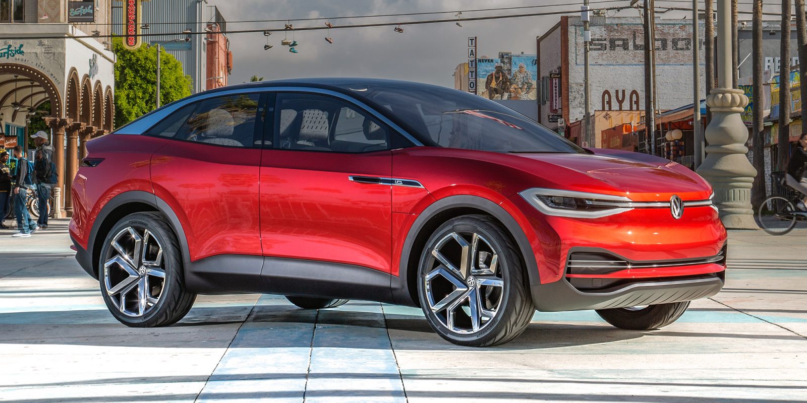 vw ceo says id crozz electric crossover will sell for around