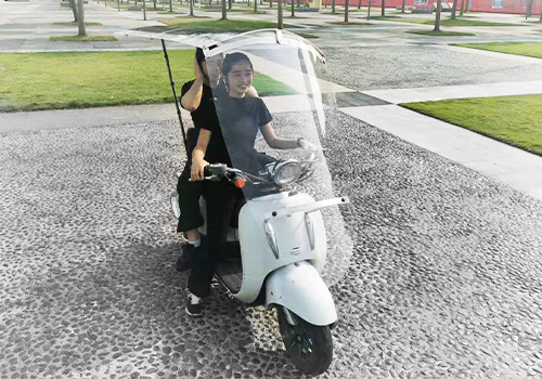 solar charging scooty