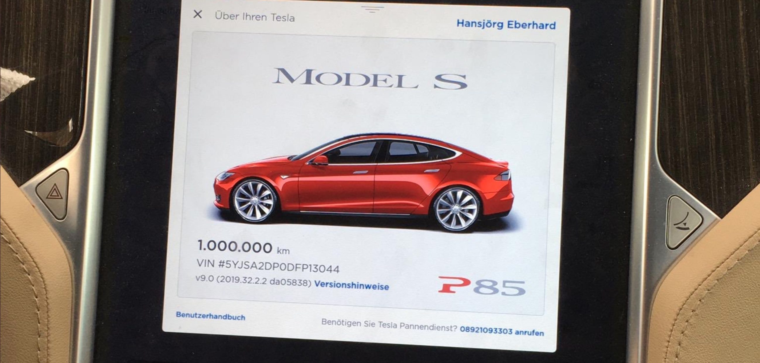 A Tesla Model S Reaches 1 Million Km For First Time Electrek