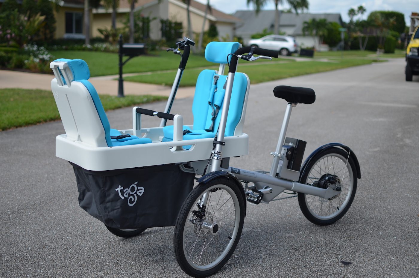 Taga Family Electric Cargo Bike Is Ultimate Kid carrying Electric Bicycle Taga Family Electric Cargo Bike Is Ultimate Kid carrying Electric Bicycle