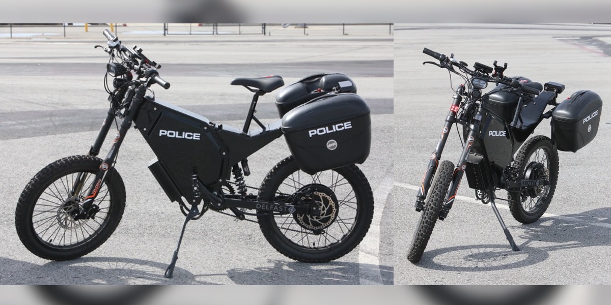 top cop electric bike police