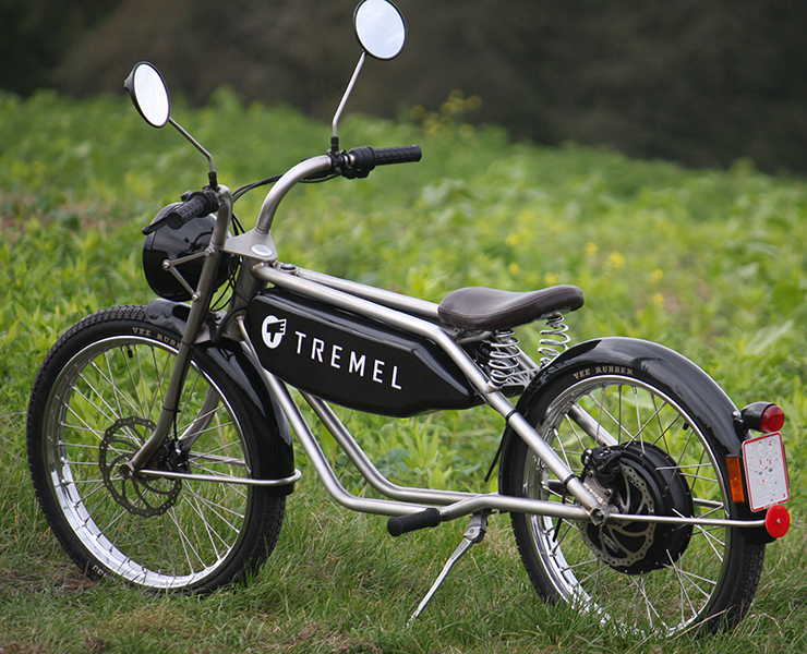 electric pedal moped