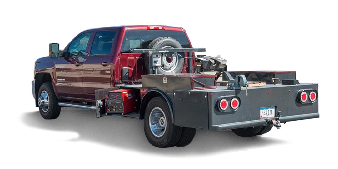 power wheels welding truck