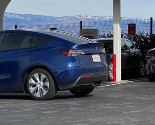 Tesla Model Y Prototype Spotted With Tow Hitch Electrek