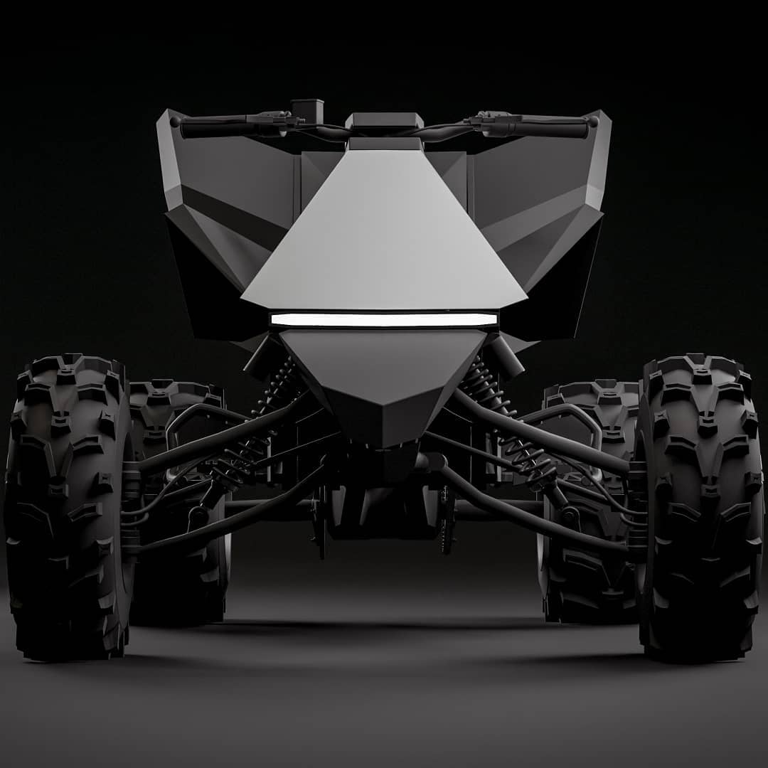 Watch Tesla electric ATV prototype silently crawl in rare footage