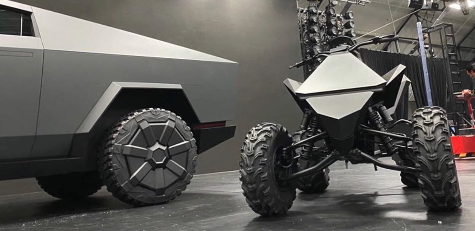 Watch Tesla electric ATV prototype silently crawl in rare footage