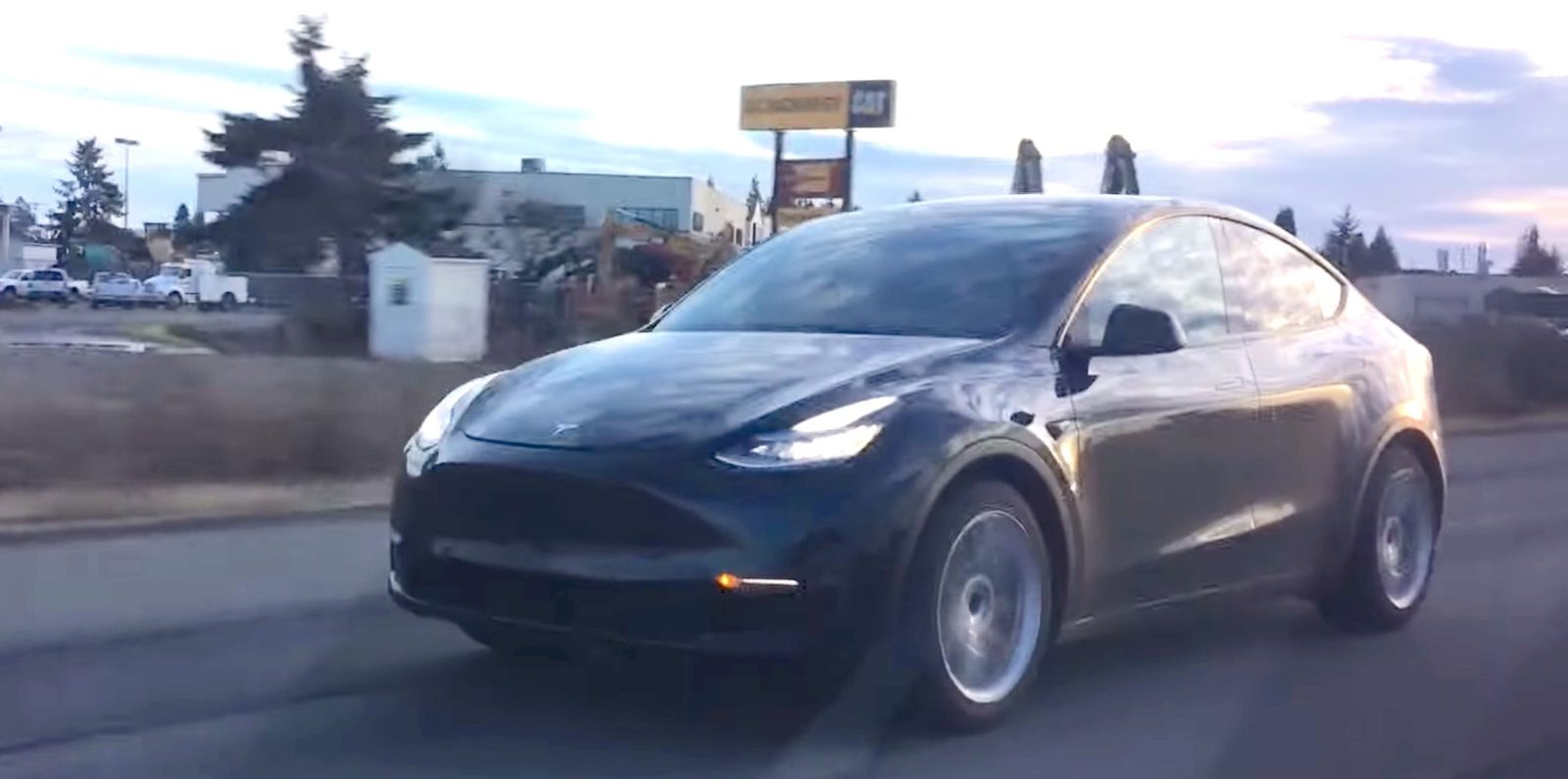 Watch Tesla Model Y Performance Road Test On The Highway