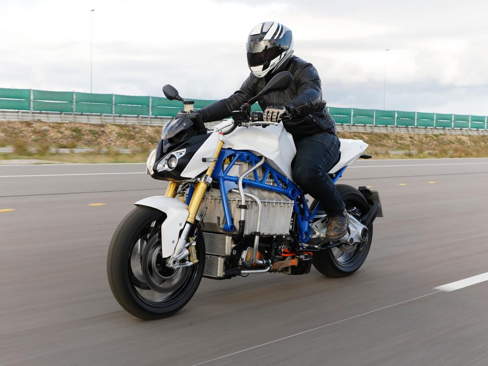 bmw e-power roadster electric motorcycle