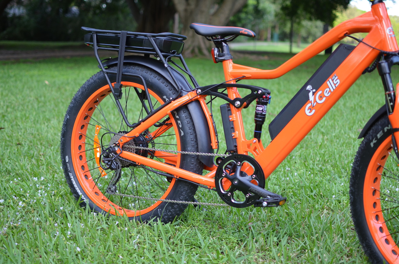 Review 32 mph Super Monarch AWD full suspension dual battery ebike