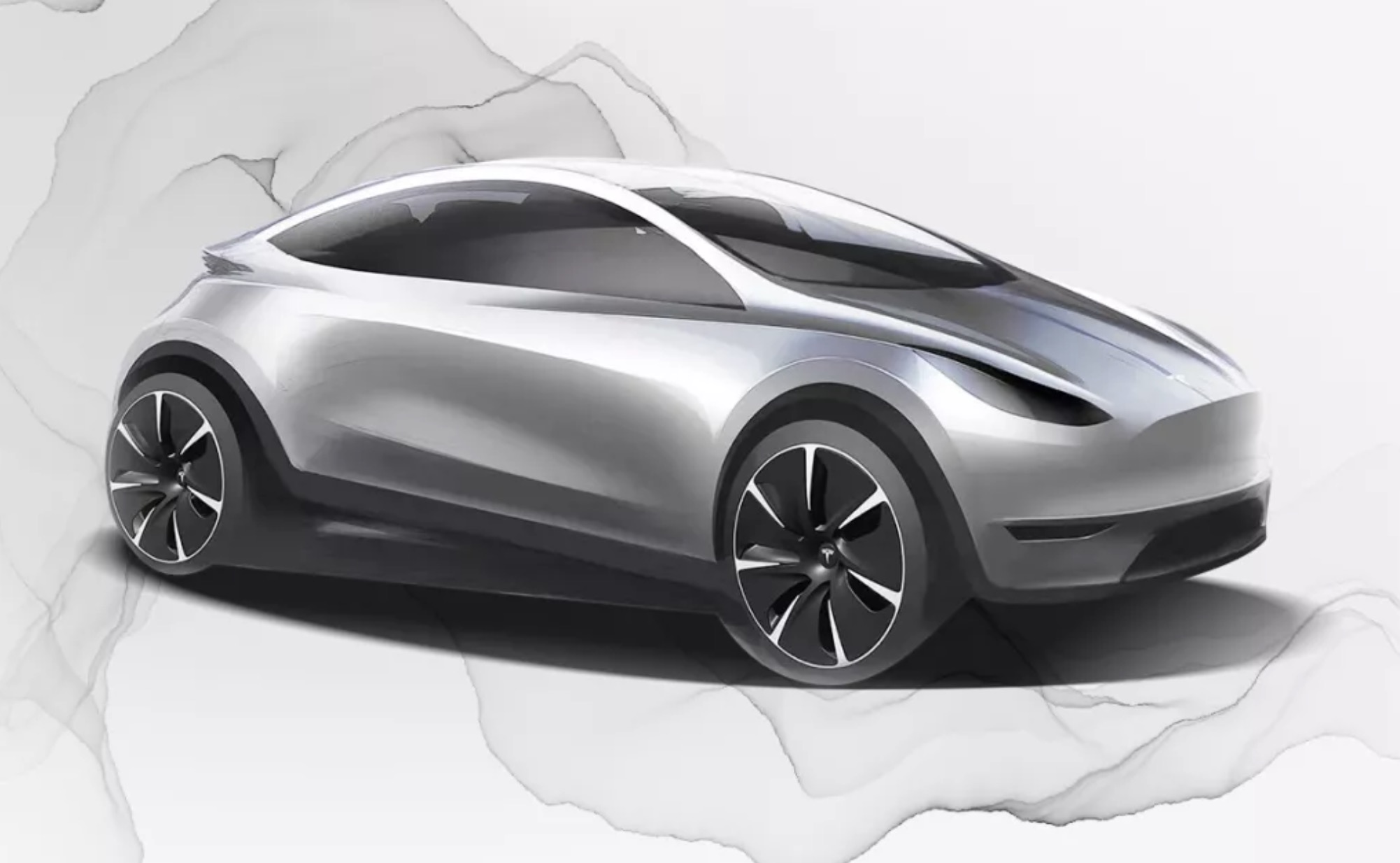 Tesla Sketch on Behance  Car design sketch Car design Car drawing pencil