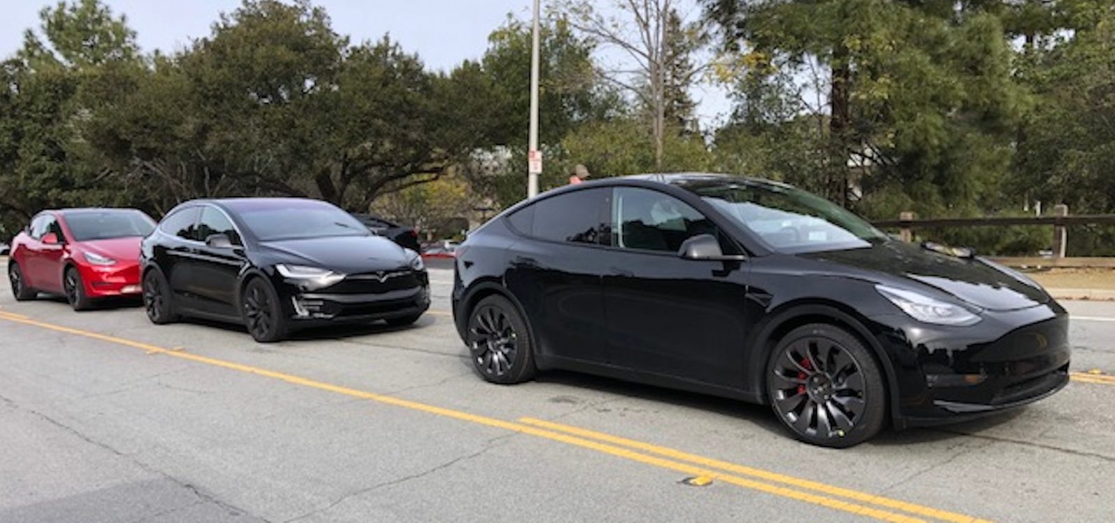 Tesla Model Y prototype sightings increase, spotted next to Model X gives  size comparison