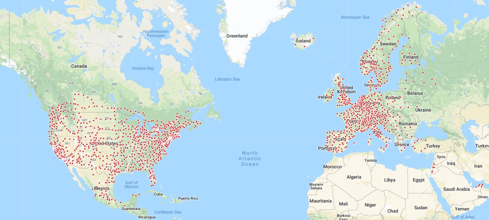 Tesla Updates 2020 Supercharger Map With New Locations Electrek,How To Open A Locked Bedroom Door Without A Key